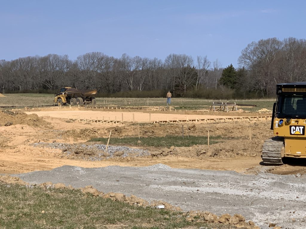Progress is being made at the new Ag Center facility at the Wayne County Industrial Park on Highway 13 South. It was reported at the commission meeting that crews are working on the concrete and plumbing for the facility at this time.
