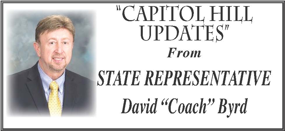 Capitol Hill Update from State Representative David Byrd: Session Highlights