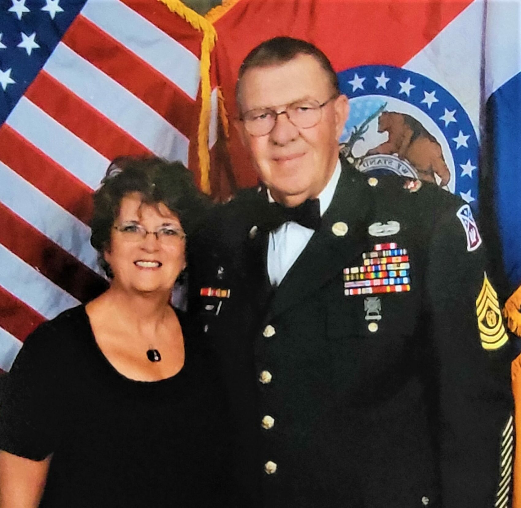 U.S. Army Veteran Dennis Creecy and wife Janice.
