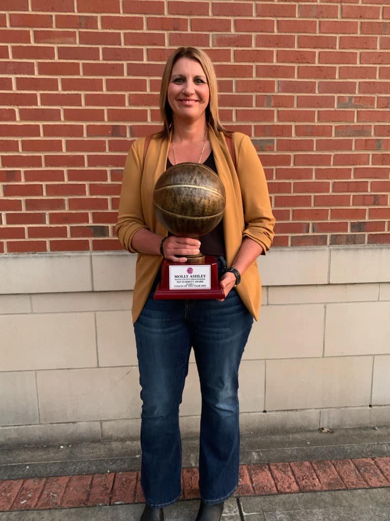 WCHS Lady Cats Coach Molly Ashley Named BCAT Class A Coach of the Year