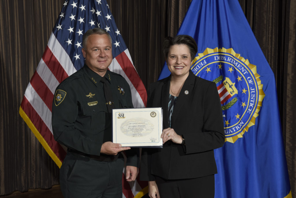 Sheriff Fisher Completes 117th Session of NSI Course